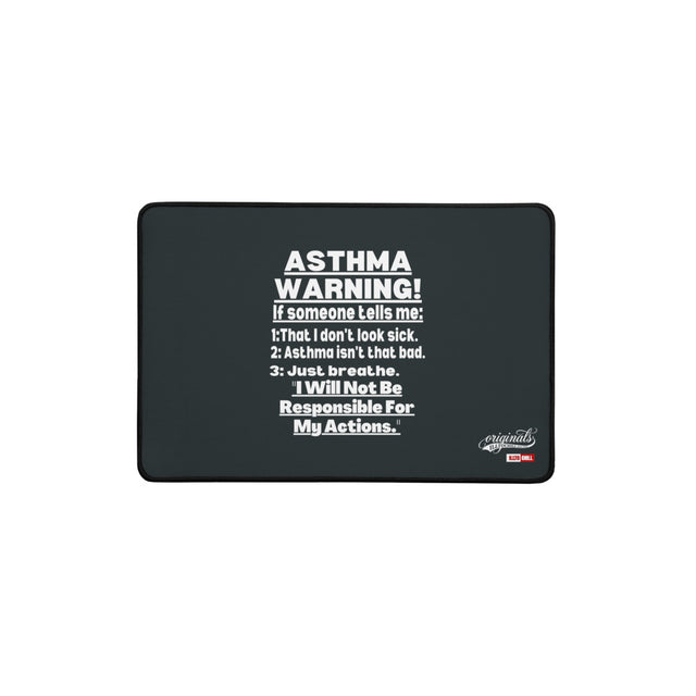 Asthma Desk Mat — Own Your Space, Own Your Story | ILLTOCHILL