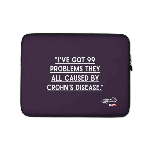 Crohn's Disease: Carry On — Crohn's Laptop Sleeve | ILLTOCHILL