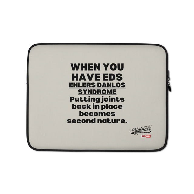 EDS Pride Laptop Sleeve | Carry On, Connective Tissue and All | ILLTOCHILL