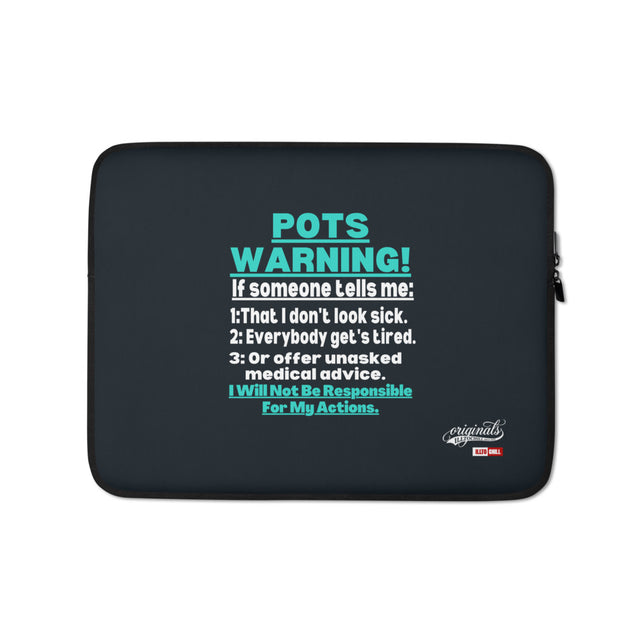 POTS Laptop Sleeve — Carry Your Identity, Not an Apology | ILLTOCHILL