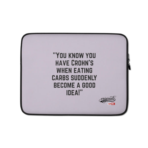 ILLTOCHILL Crohn's Laptop_Sleeve
