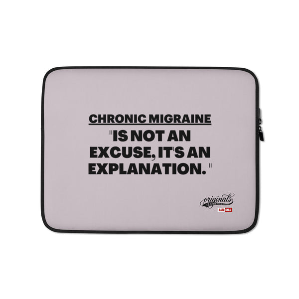 ILLTOCHILL Migraine Laptop_Sleeve