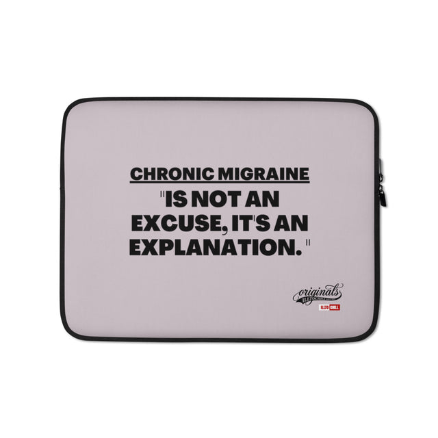 Migraine Community Laptop Sleeve for the Days You Still Show Up | ILLTOCHILL