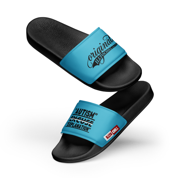 Autistic and Whole Women's Slides — Black Acceptance | ILLTOCHILL