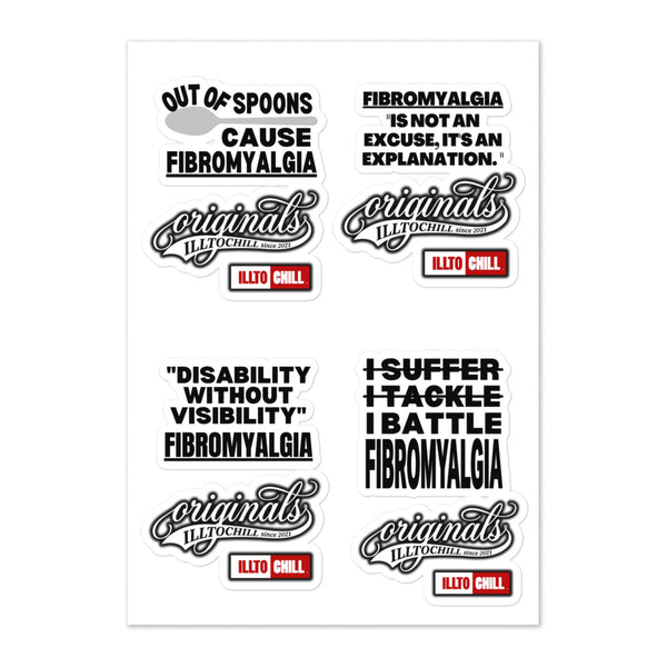 ILLTOCHILL Fibromyalgia Sticker