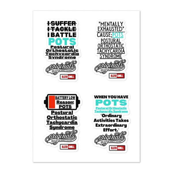ILLTOCHILL POTS Sticker