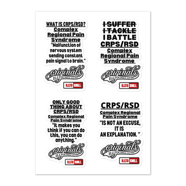 ILLTOCHILL CRPS Sticker