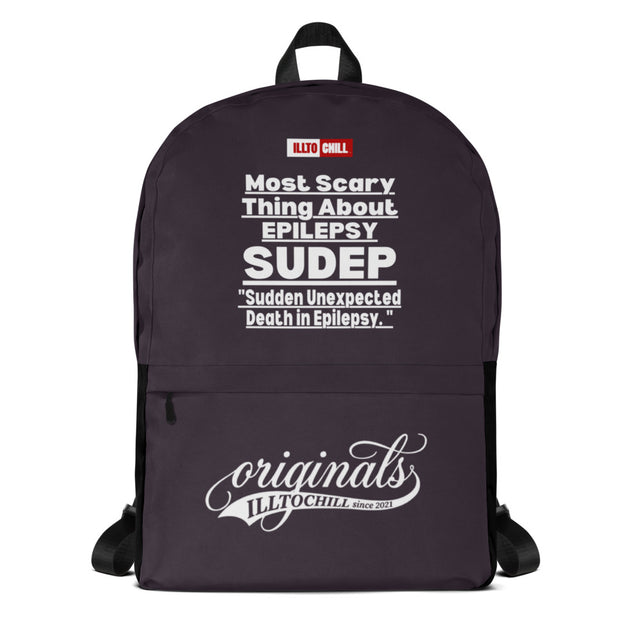 Epilepsy Backpack Worn With Pride by the Epileptic Community | ILLTOCHILL