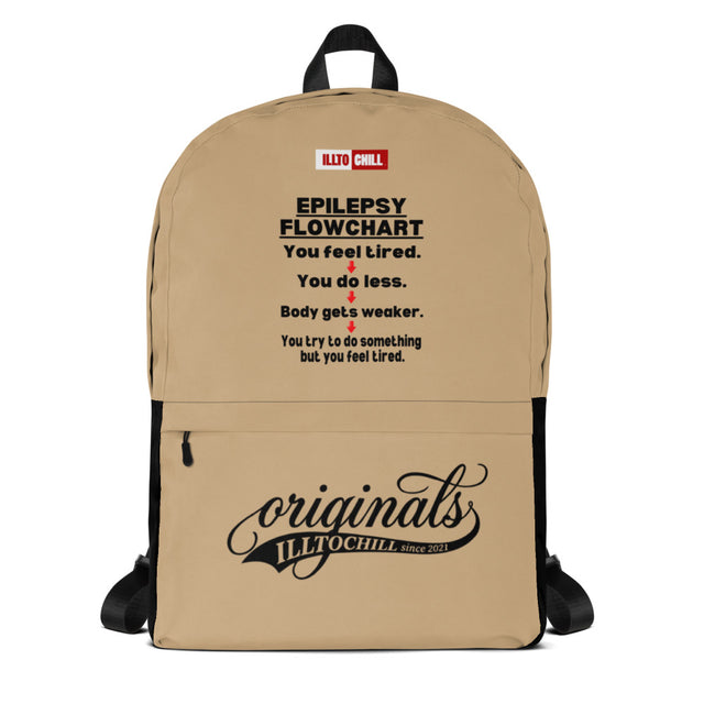 Epilepsy Statement Backpack Repping Epileptic Identity With No Apologies | ILLTOCHILL