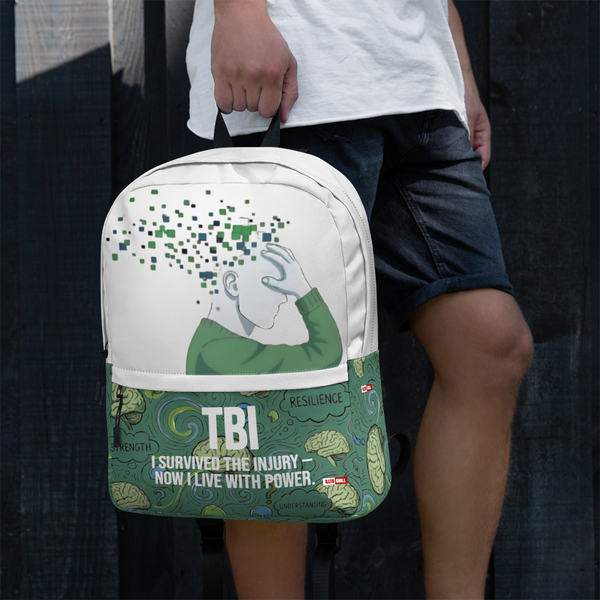 ILLTOCHILL TBI Traumatic brain injury support gift Backpack