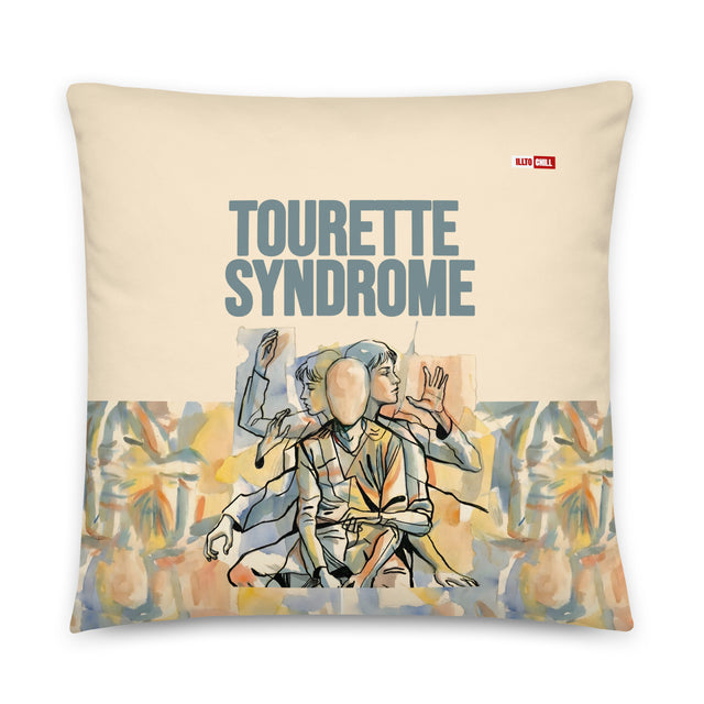 Rest With Identity Tourette Syndrome Pillow – ILLTOCHILL Decor