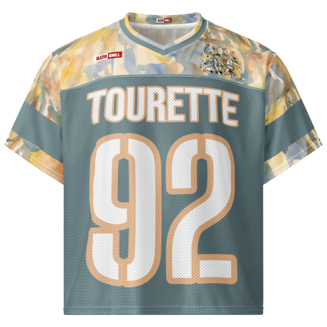 Unapologetic Energy Tourette Syndrome Football Jersey – ILLTOCHILL Apparel