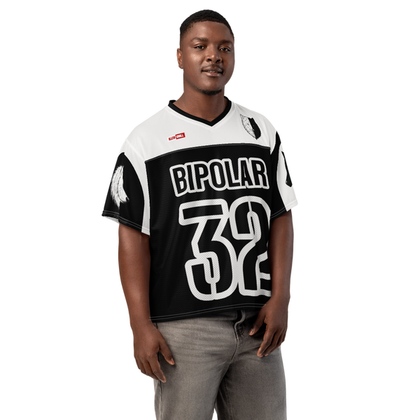 ILLTOCHILL Bipolar disorder Boxy football jersey