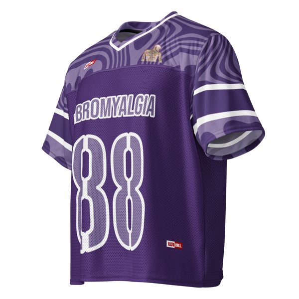ILLTOCHILL Fibromyalgia awareness Boxy football jersey
