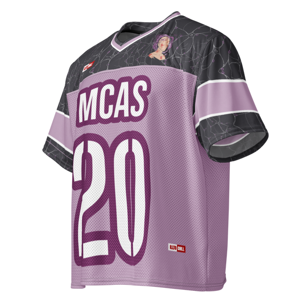 ILLTOCHILL MCAS awareness Mast cell activation syndrome Boxy football jersey