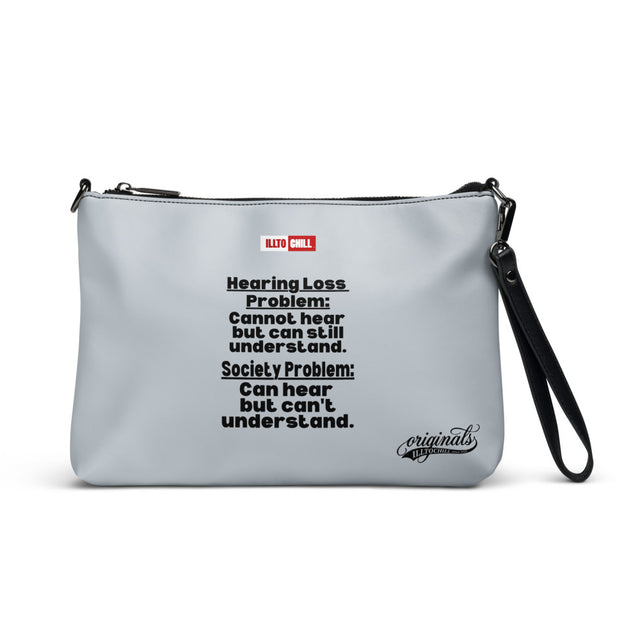 Hard of Hearing Community Crossbody Bag for HOH Adults and Advocates | ILLTOCHILL