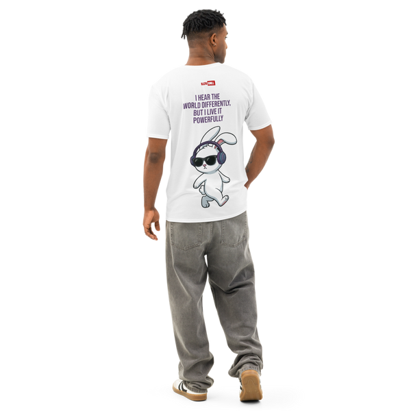 ILLTOCHILL Hard of hearing support gift for hearing impaired unisex cotton crew neck t-shirt