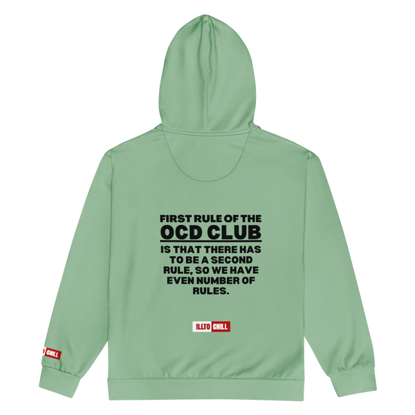 OCD Unisex zip hoodie