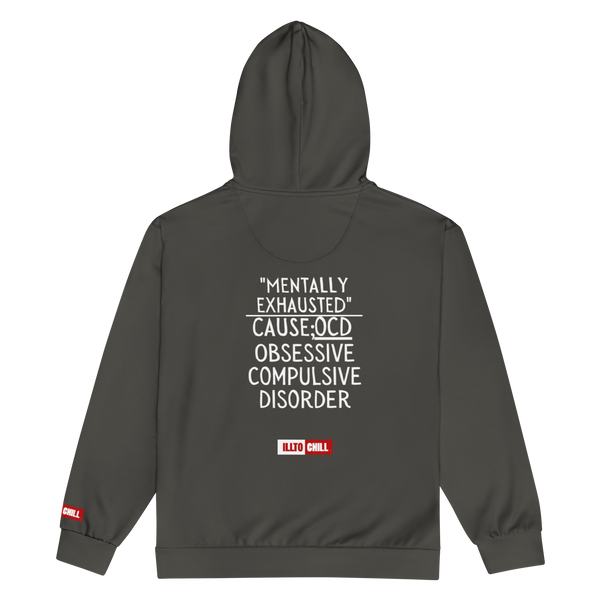 OCD Unisex zip hoodie