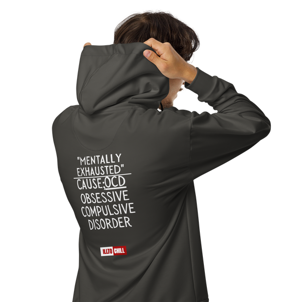 OCD Unisex zip hoodie