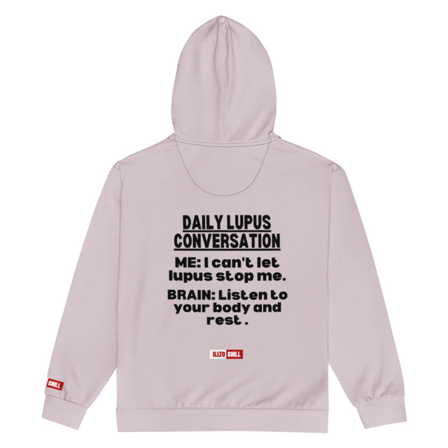Lupus Pride Unisex Zip Hoodie — Layer Up, Show Up, Stay Defiant | ILLTOCHILL