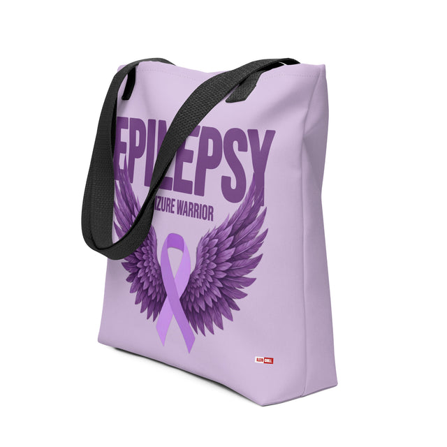 Carry Strength Epilepsy Tote Bag – by ILLTOCHILL Everyday Utility