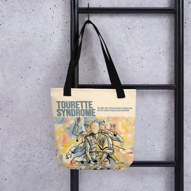 Daily Carry Tourette Syndrome Tote Bag – ILLTOCHILL Awareness Style