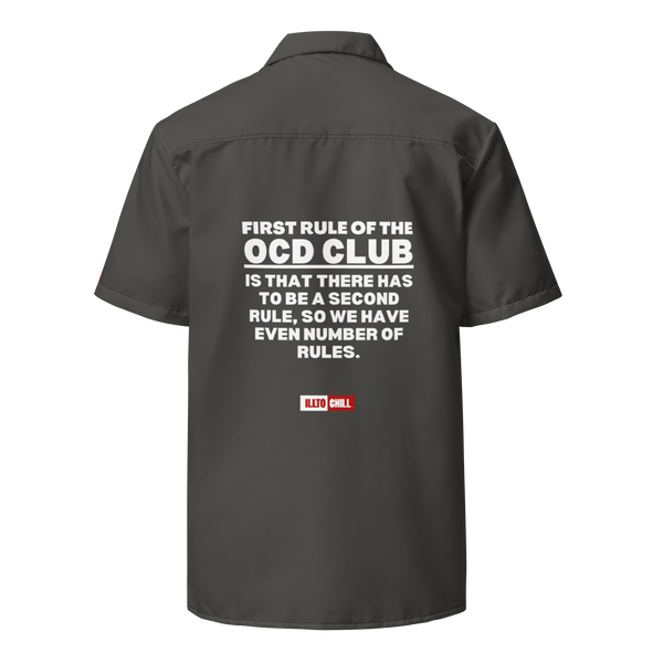OCD Unisex button shirt