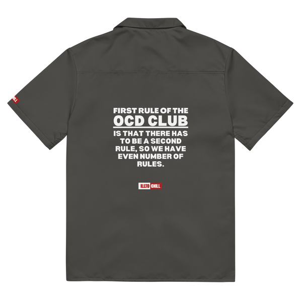 OCD Unisex button shirt