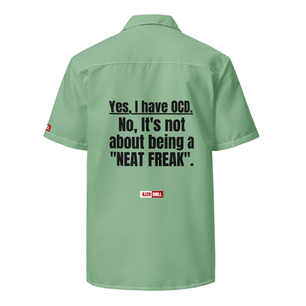 OCD Unisex button shirt