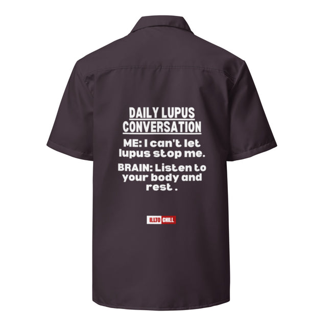 Lupus Community Unisex Button Shirt — Show Up Buttoned and Unbothered | ILLTOCHILL