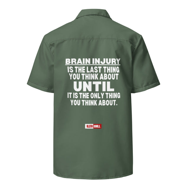 TBI Unisex Button Shirt — Buttoned Up, Brain and All | ILLTOCHILL