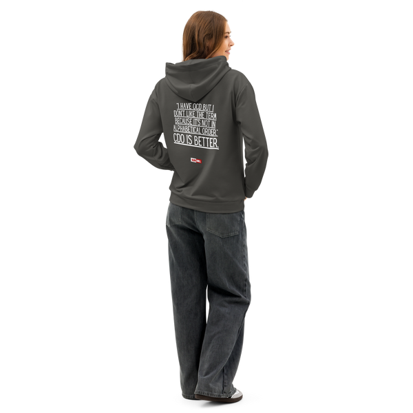 OCD Unisex cotton hoodie