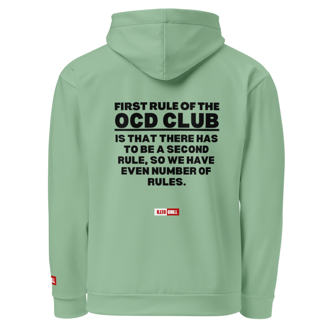 OCD Wrapped in It: Unisex Cotton Hoodie for the OCD Community That Wears Its Truth | ILLTOCHILL