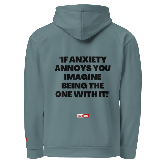 Anxious and Aware Unisex Cotton Hoodie for the Community | ILLTOCHILL