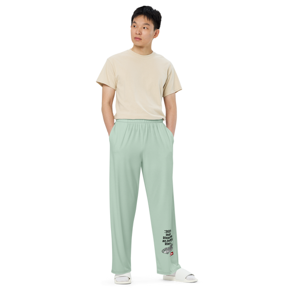 OCD All-over print unisex wide-leg pants