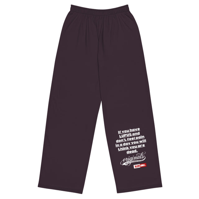 Lupus All Over Print Unisex Wide Leg Pants — Wear It Loud | ILLTOCHILL