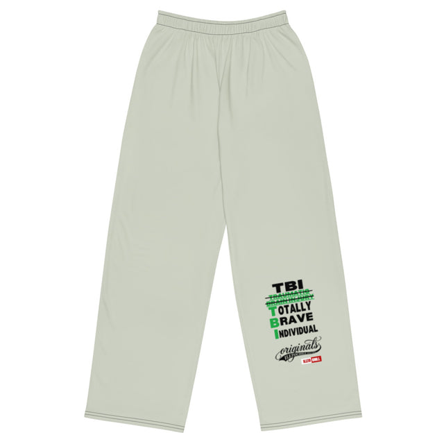 Wear Your Story: TBI All Over Print Unisex Wide Leg Pants | ILLTOCHILL