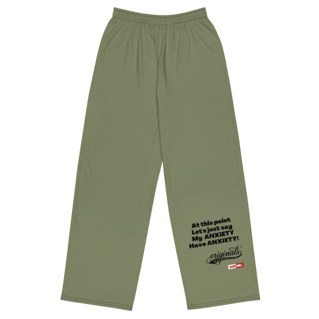 Anxious by Nature All Over Print Unisex Wide Leg Pants | ILLTOCHILL