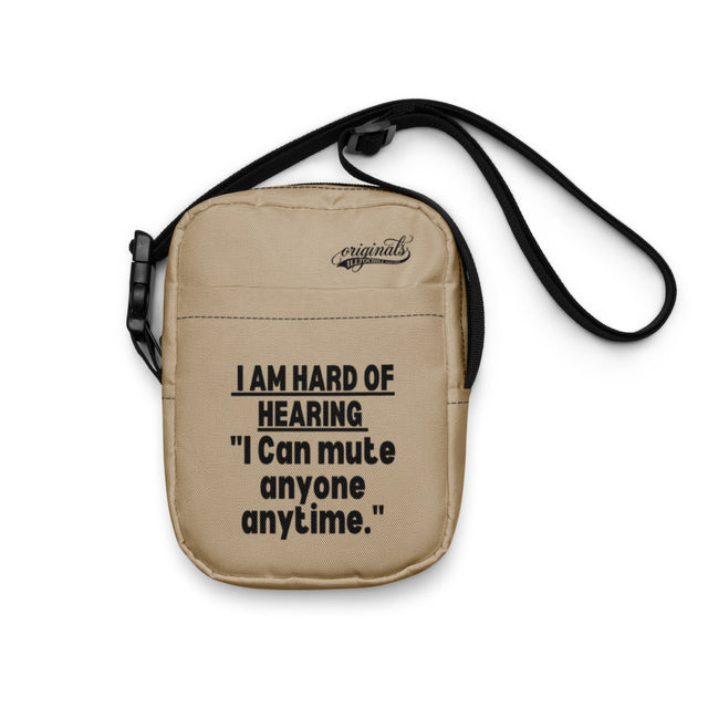 Hard of Hearing Utility Crossbody Bag for HOH Adults and Allies | ILLTOCHILL
