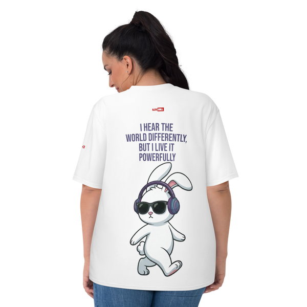 ILLTOCHILL Hard of hearing support gift for hearing impaired unisex cotton crew neck t-shirt