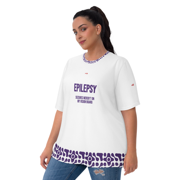 ILLTOCHILL Epilepsy awareness gift cotton crew neck t-shirt