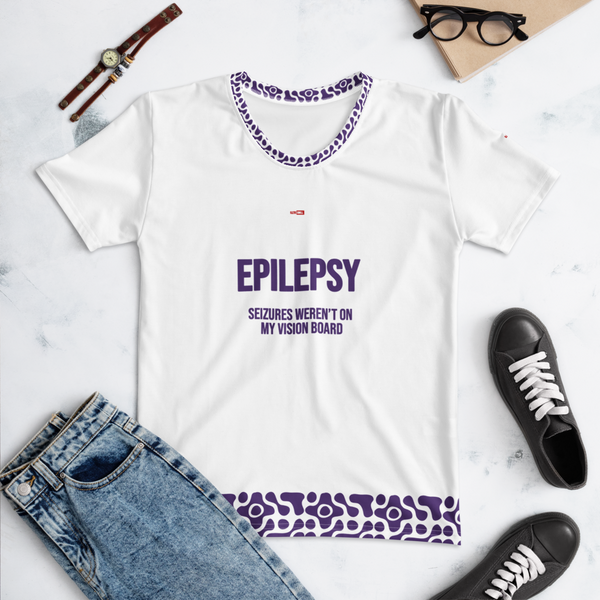 ILLTOCHILL Epilepsy awareness gift cotton crew neck t-shirt
