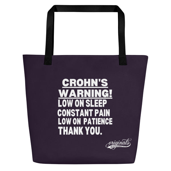 ILLTOCHILL Crohn's Tote Bag