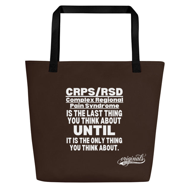 CRPS All-Over Print Large Tote Bag — Carry It With You Every Day | ILLTOCHILL