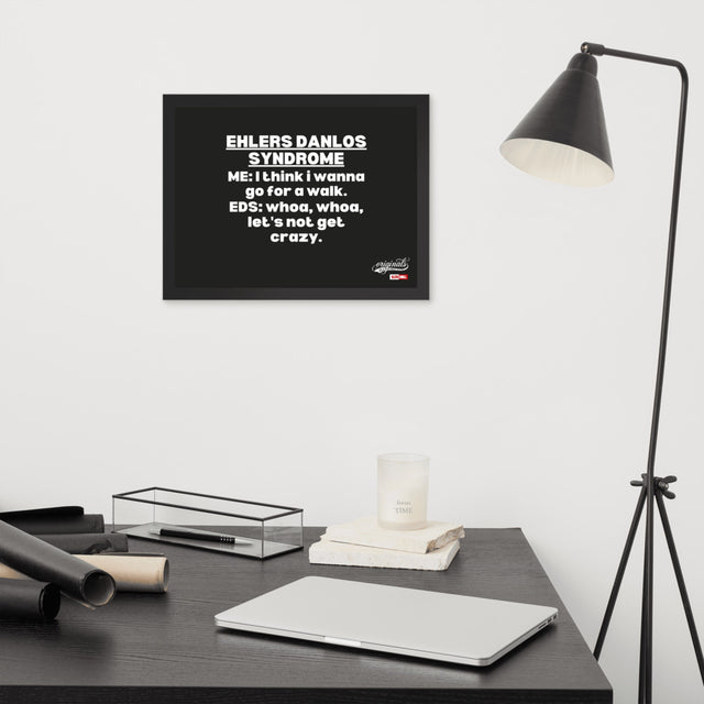 EDS Framed Photo Paper Poster | My Body, My Narrative | ILLTOCHILL