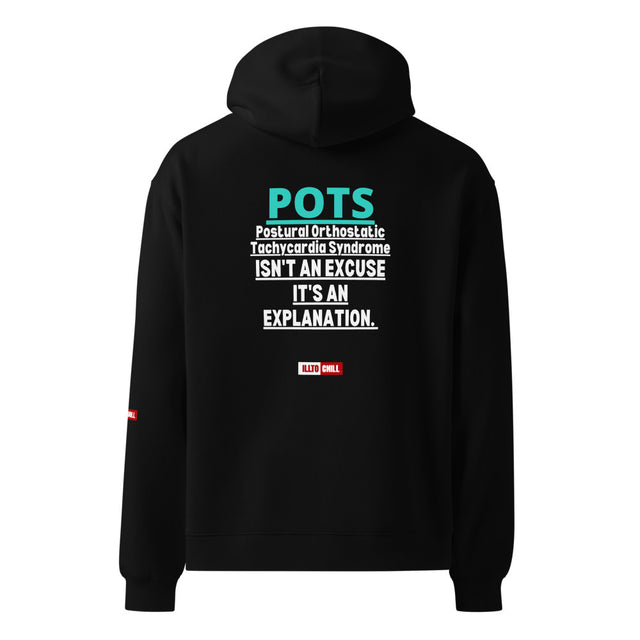 POTS Unisex Oversized Hoodie | Wear Your Identity Out Loud | ILLTOCHILL
