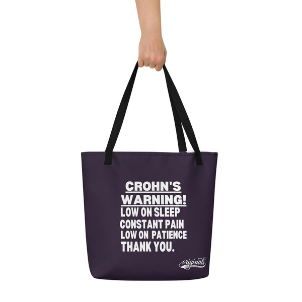 ILLTOCHILL Crohn's Tote Bag