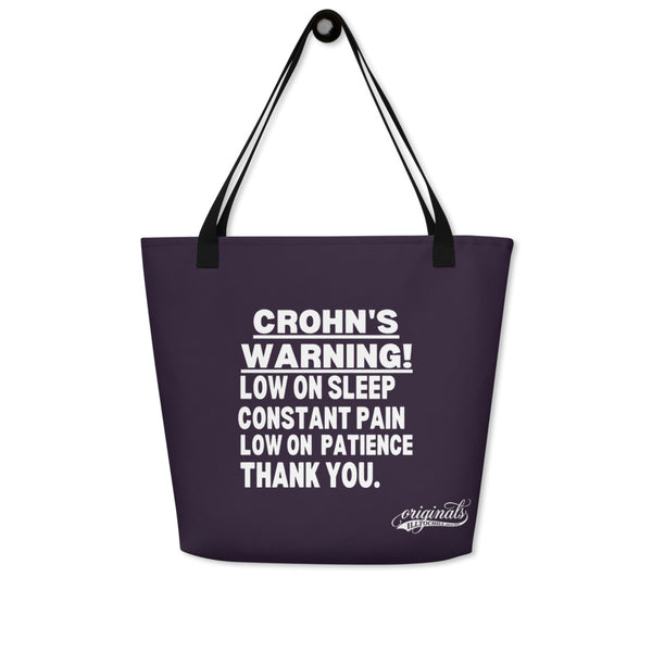 ILLTOCHILL Crohn's Tote Bag