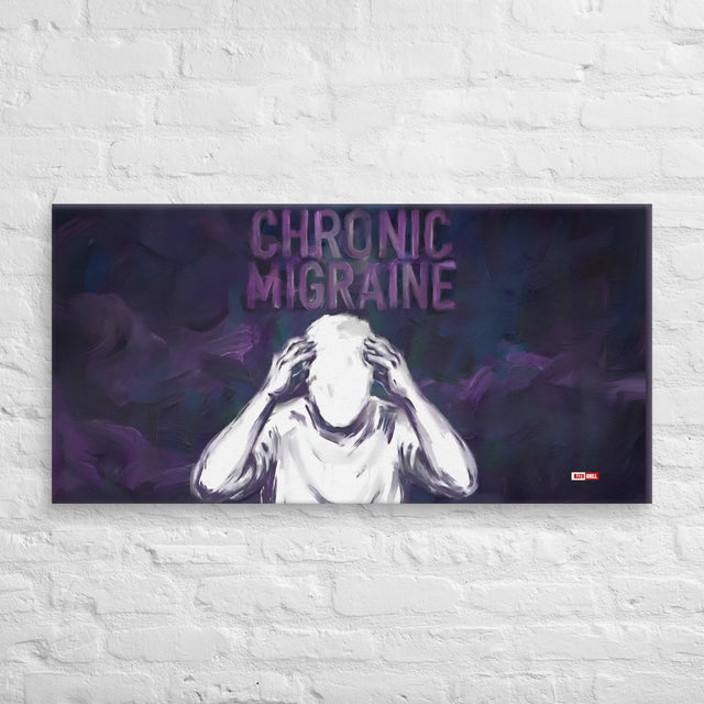 Living in Pain Chronic Migraine Canvas – ILLTOCHILL Calm Space